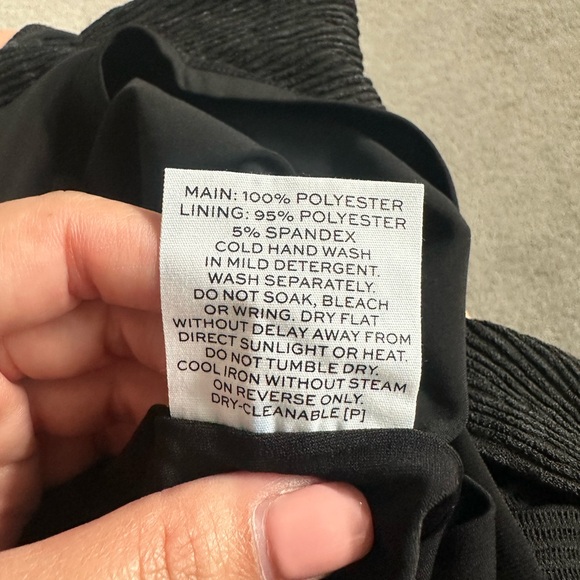 NWT RUMER the label Rosa Square Neck Dress In Black size Medium Cut out - Picture 7 of 8